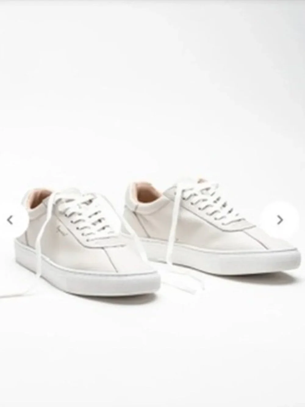 Esquivel‎ X Private Client Women's Classic Weekender Sneaker White Napa Leather